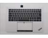 Lenovo MECH_ASM GRP_KBD_BZL_GER_WL_BKWH_DFN for Lenovo ThinkPad X9 14 AE (21QA/21QB)