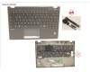 Fujitsu UPPER ASSY INCL. KEYB GERMAN W/FP for Fujitsu LifeBook U9310