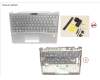 Fujitsu UPPER ASSY INCL. KEYB GERMAN W/FP for Fujitsu LifeBook U9311X