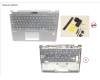 Fujitsu UPPER ASSY INCL. KEYB SPAIN W/FP for Fujitsu LifeBook U9311X