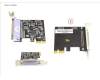 Fujitsu CP825105-01 I/O ADD-IN PARALLEL PORT CARD PCIEX1 LP