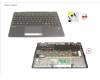 Fujitsu UPPER ASSY INCL. KEYB GERMAN W/FP for Fujitsu LifeBook U9312X