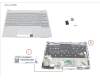 Fujitsu UPPER ASSY INCL. KB SWISS WHITE NORMAL for Fujitsu LifeBook U9413