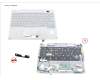 Fujitsu UPPER ASSY W/ KB WHITE SWISS W/ PV for Fujitsu Lifebook U9313X