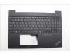 Lenovo MECH_ASM FRU KBD CCV EURO ENG (LTN)US BK for Lenovo ThinkPad E16 G2 (21M5)