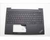 Lenovo MECH_ASM FRU KBD CCV GRE BL (LTN) US BK for Lenovo ThinkPad E16 G2 (21M5)