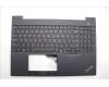 Lenovo MECH_ASM FRU KBCCV EURO ENG BL(LTN)US BK for Lenovo ThinkPad E16 G2 (21M5)