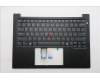 Lenovo MECH_ASM FRUKBD W/C EURO ENG (CHY) US BK for Lenovo ThinkPad E14 G7 (21SY)