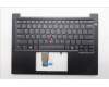 Lenovo MECH_ASM FRU KBDW/C EUROENG BL(SRX)US BK for Lenovo ThinkPad E14 Gen 7 (21TA)