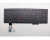 Lenovo NB_KYB CS23 NM TOP,BK-BL,LTN,EURO ENG for Lenovo ThinkPad P16s Gen 2 (21HK/21HL)