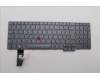 Lenovo NB_KYB CS23 NM TOP,GR-BL,LTN,FRA for Lenovo ThinkPad P16s Gen 2 (21K9)