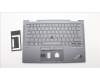 Lenovo MECH_ASM BL KB GY FPR WW FRA/ENG SRX for Lenovo ThinkPad X1 Yoga 8th Gen (21HQ/21HR)