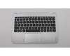Lenovo COVER Upper Case L 80TX W/KB Silver UK for Lenovo Yoga 710-11IKB (80V6)
