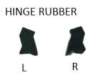 Asus GA503QS HINGE RUBBER R for Asus ROG Zephyrus G15 GA503RX