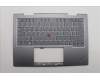 Lenovo MECH_ASM GRP_KBD_BZL_FRA_WW_LG_CHY for Lenovo ThinkPad X1 2-in-1 Gen 9 (21KE/21KF)
