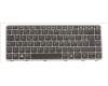 739563-051 HP Keyboard Backlit (FRENCH)