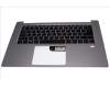 Acer 6B.GQMN5.015 Tastatur skandinavisch (NORDIC) + Topcase silber / schwarz 6B.GQMN5.015 / 6BGQMN5015 (Original)