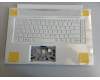 Acer 6B.C5DN7.029 COVER.UPPER.W/KB.US-INT.BACKLIT.FP.WHITE