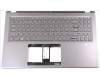 Acer 6B.ABDN2.001 COVER.UPPER.GREY.W/KB.US-INT.BL