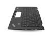 00PA710 original Lenovo keyboard incl. topcase DE (german) black/black with backlight and mouse-stick