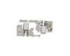 00UP063 original Lenovo Display-Hinges right and left (silver)