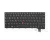 00UR407 original Lenovo keyboard DE (german) black/black matte with backlight and mouse-stick