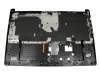 01704E69K201 original Acer keyboard incl. topcase DE (german) black/grey with backlight
