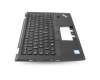 01AV202 original Lenovo keyboard incl. topcase DE (german) black/black with backlight and mouse-stick