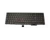 01AX208 original Lenovo keyboard CH (swiss) black/black with mouse-stick