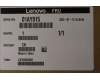 Lenovo MECH_ASM CS15W_3+2BCP,MYLAR,SILVER,SUN for Lenovo ThinkPad T470s (20HF/20HG/20JS/20JT)