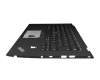01HY839 original Lenovo keyboard incl. topcase UK (english) black/black with backlight and mouse-stick