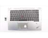 01LV013 Lenovo MECH_ASM C-cover,KBD,DFN+FUYU,DE,SLV