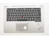 Lenovo 01LV026 C-cover,KBD,DFN+FUYU,NO,SLV