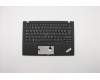 Lenovo 01LV296 MECH_ASM KBD,Bezel,DE,FPR,NFC,BK,CHY