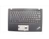 Lenovo 01LX519 C-Cover with keyboard, Italian, Black, Backlight, Fingerprint, UK