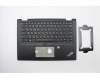 Lenovo 02HL525 C-Cover with keyboard, Hebrew, Black, Backlight, US