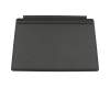 03X7561 original Lenovo keyboard incl. topcase DE (german) grey/black with backlight