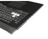 04062-00120000 original Asus keyboard incl. topcase DE (german) black/black with backlight - without keystone shaft -