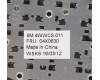 Lenovo 04X0630 KEYBD FRU Prince-KBD BEL CHY