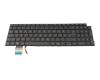 07K5RR original Dell keyboard DE (german) black/black with backlight
