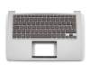 0K200-00030300 original Asus keyboard incl. topcase NO (norwegian) black/silver with backlight