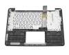 0KN0-RS1GE22 original Pega keyboard incl. topcase DE (german) black/silver
