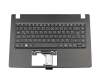 0KN1-091GE11 original Acer keyboard incl. topcase DE (german) black/black