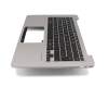 0KN1-342SP12 original Asus keyboard incl. topcase SP (spanish) black/silver with backlight
