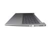 0KN1-5LBGE2Z original Pegatron keyboard incl. topcase DE (german) black/grey with backlight