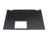 0KN1-GT2GE22 original Pega keyboard incl. topcase DE (german) black/black