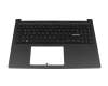 0KN1-H34GE21 original Pega keyboard incl. topcase DE (german) black/black with backlight