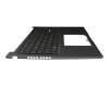 0KN1-H34GE22 original Pega keyboard incl. topcase DE (german) black/black with backlight