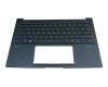 0KNB-290CGE00 original Asus keyboard incl. topcase DE (german) blue/blue with backlight