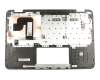0KNB0-1107GE00 original Asus keyboard incl. topcase DE (german) black/silver